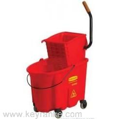 Rubbermaid/樂柏美 防溢側壓式拖把壓水桶組合/7588-88