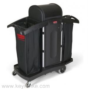Rubbermaid/樂柏美 精巧實用型客房服務(wù)推車/9T78