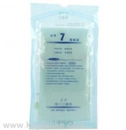 科邦一次性使用滅菌橡膠外科手套7#