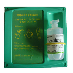 Honeywell 16oz 32oz 帶掛板單瓶洗眼液（停產）