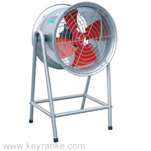 可調崗位式軸流通風機，德通，JGFS5-4，380V，500mm，0.75KW